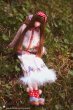 Photo5: Red dot pompom socks (5)