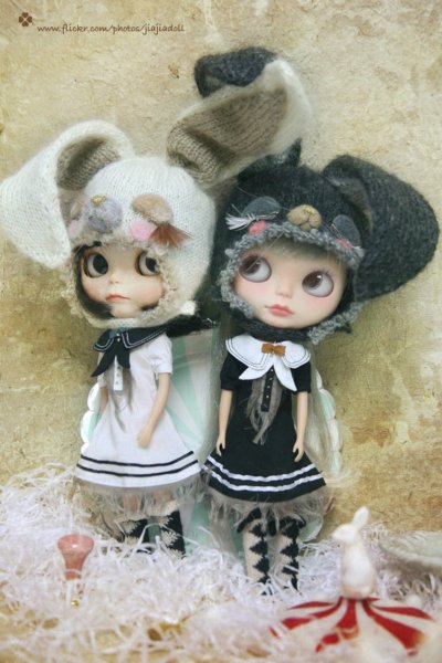 Photo5: white and black prismatic checked layered socks(of sailor suit set) (5)