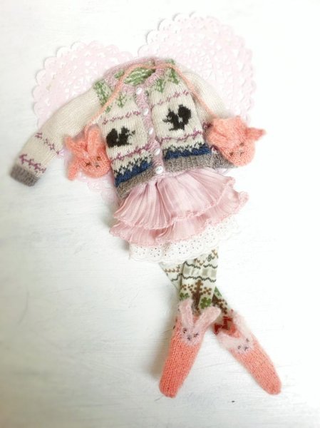 Photo5: bunny mittens gloves (5)