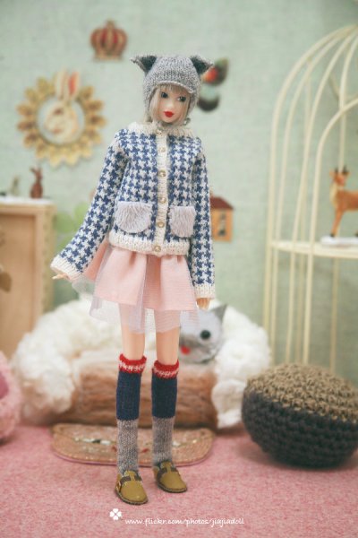 Photo3: blue and grey stocking (3)