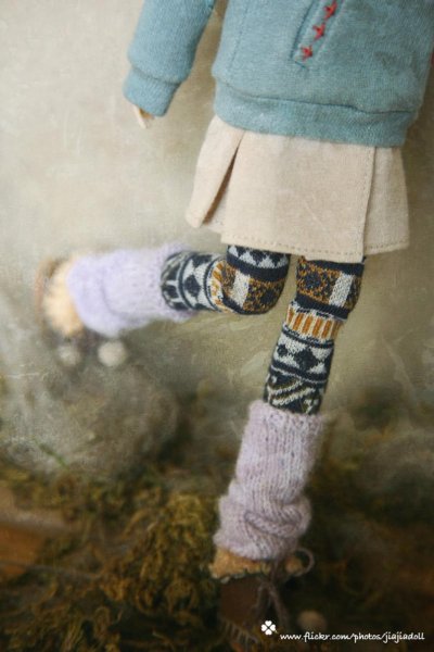 Photo2: violet leg warmers (2)