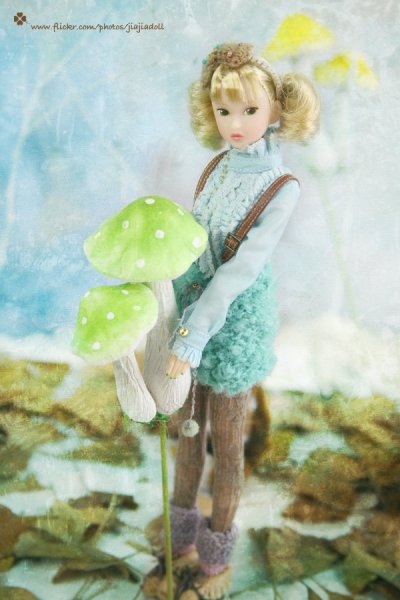 Photo5: violet and pink sheep socks (5)