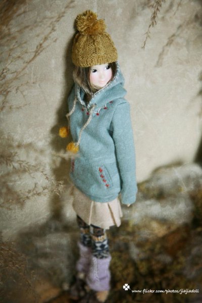 Photo3: violet leg warmers (3)