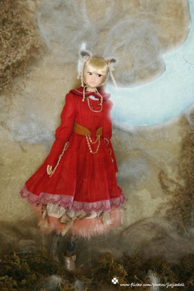 Photo4: dark grey stockings (Andy's little red dress dream) (4)