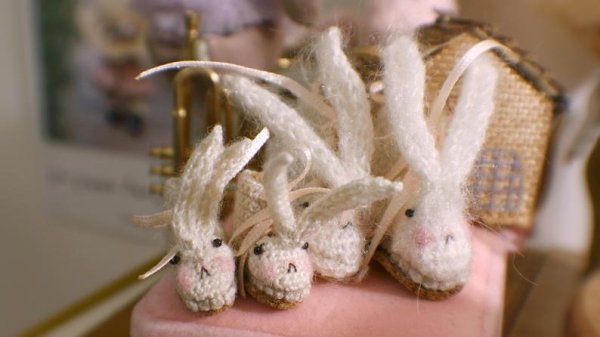 Photo9: 1:12 scare Bunny or Bear Hand Knited boots (9)