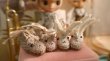 Photo10: 1:12 scare Bunny or Bear Hand Knited boots (10)