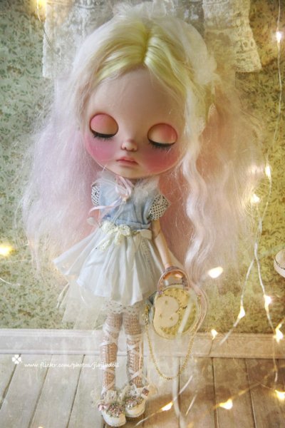 Photo4: Ribbon bowknot shinning shoes (of Star Moon love ) (4)