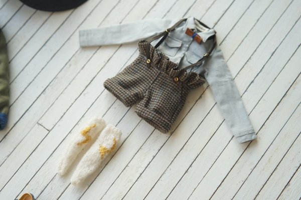 Photo2: lightning socks (of Questions Children Set) (2)