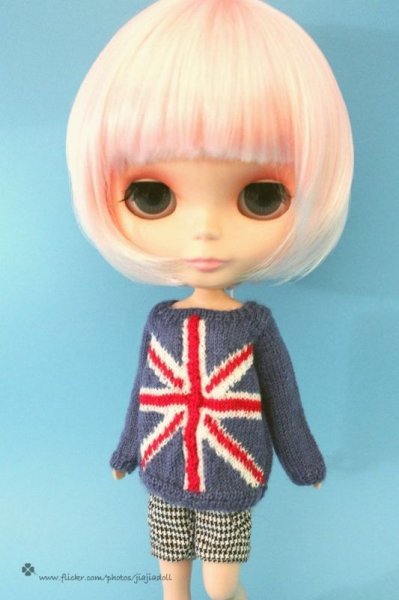 Photo2: Union Jack sweater  (2)