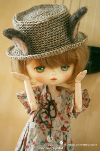 Photo8: Mr rabbit cotton straw hat (8)