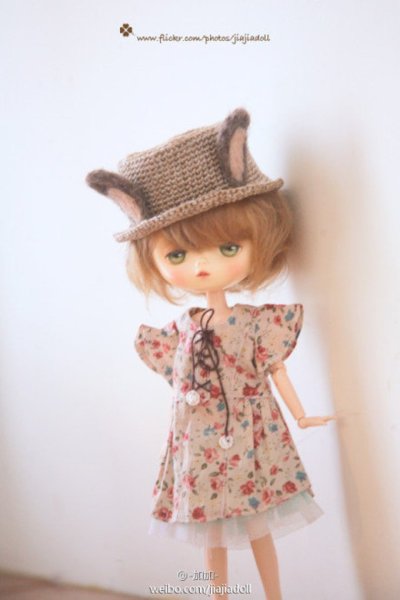 Photo7: Mr rabbit cotton straw hat (7)