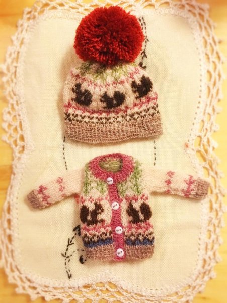 Photo2: coloured squirrel sweater (2)