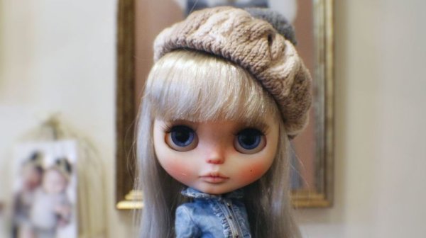 Photo4: camel meat dumpling pompom hat (4)