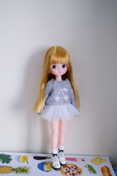 Photo9: grey cherry sweater (9)