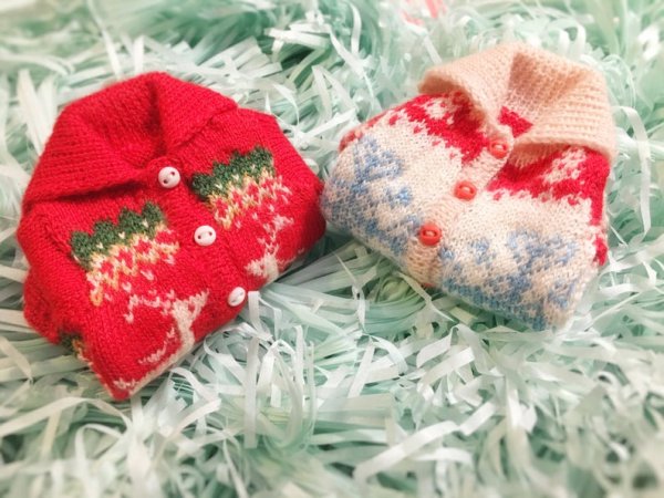 Photo3: snowflakes sweater (3)