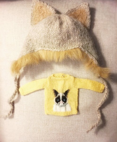 Photo2: Grumpy cat sweater (2)