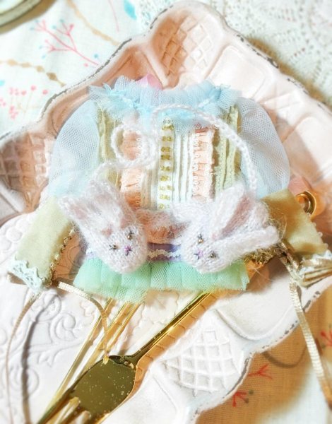 Photo8: bunny mittens gloves (8)