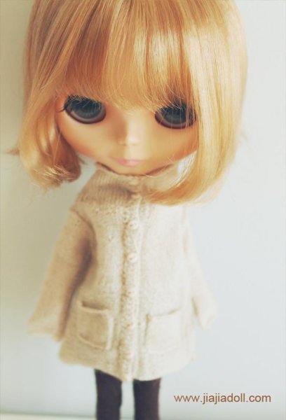 Photo4: pocket long sweater in cream (4)