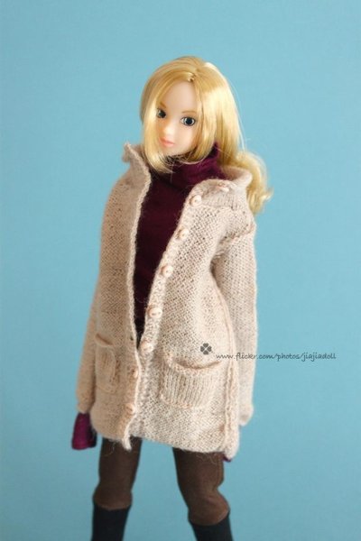 Photo5: pocket long sweater in cream (5)