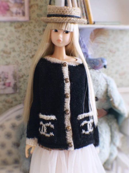 Photo5: chanel sweater in Black and white (5)