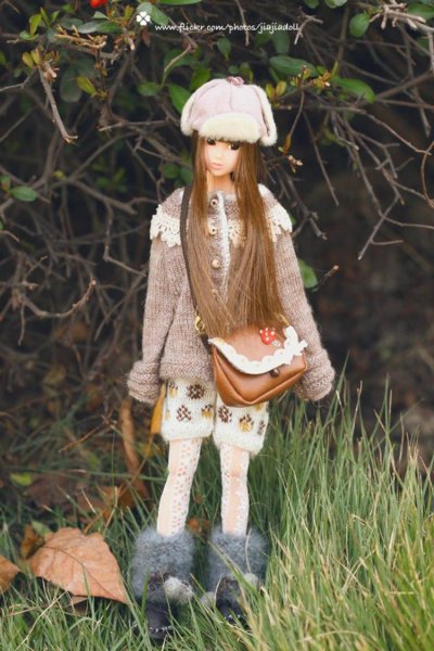 Photo3: camel lace sweater (3)