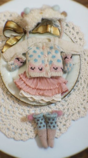 Photo6: kitty and dots party ice cream color (6)