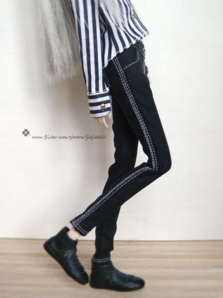 Photo1: black skinny jeans (1)