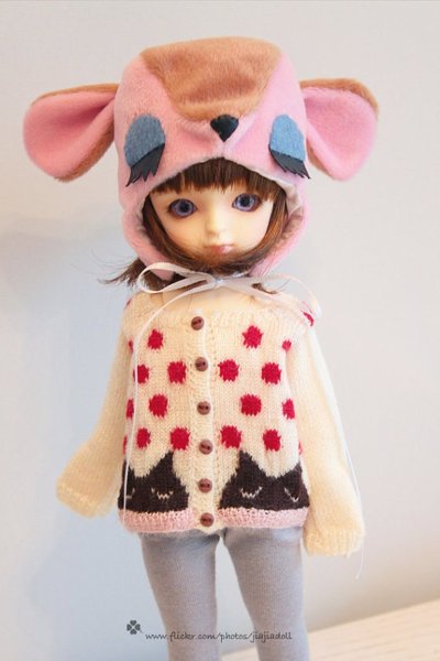 Photo11: sleeping deer hat (11)