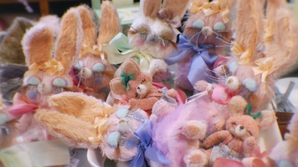 Photo18: Sleeping Bunny in soft pink (18)