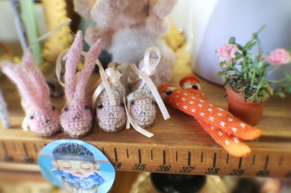 Photo4: Fox stockings in orange (4)