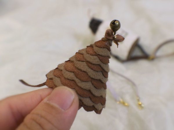 Photo18: round fur house bag- many way to use (of find my red velvet set) (18)