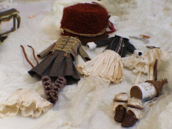 Photo20: Special flower leather fur boots (of find my red velvet set) (20)