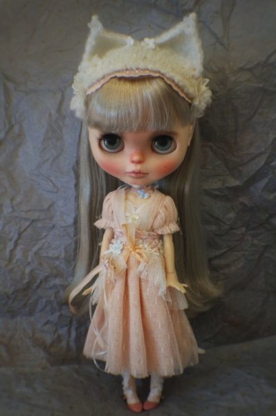 Photo5: warmly kitty flower head band (of The beginning of Dream ) (5)