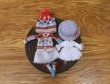 Photo19: snow man pompom hat  in earmuff style (19)