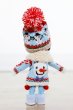 Photo9: snow man pompom hat (9)
