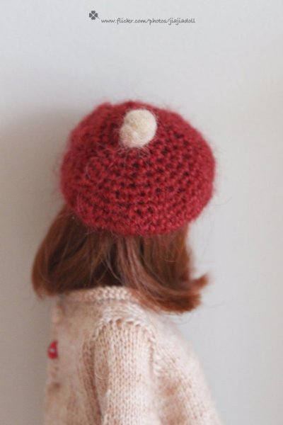 Photo4: middle grey beret (4)