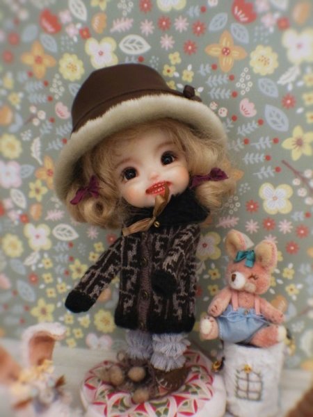 Photo9: 5 pieces coffee Fendi sweater set (9)