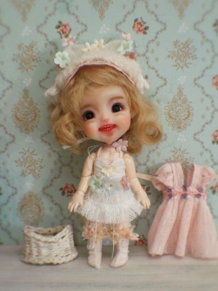 Photo10: warmly kitty flower head band (of The beginning of Dream ) (10)