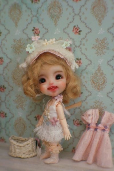 Photo11: warmly kitty flower head band (of The beginning of Dream ) (11)