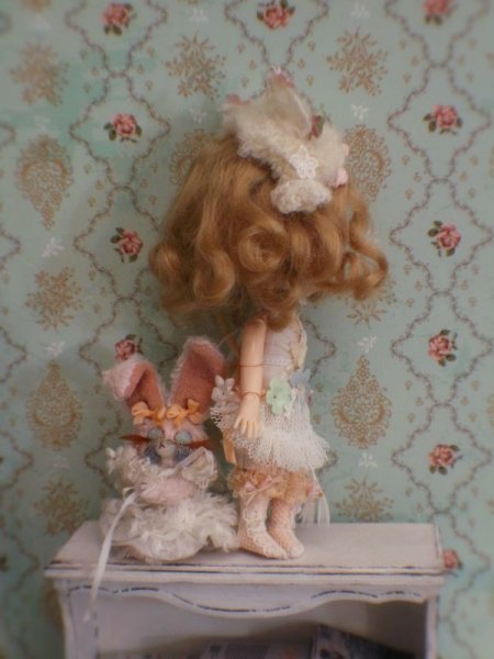 Photo12: warmly kitty flower head band (of The beginning of Dream ) (12)