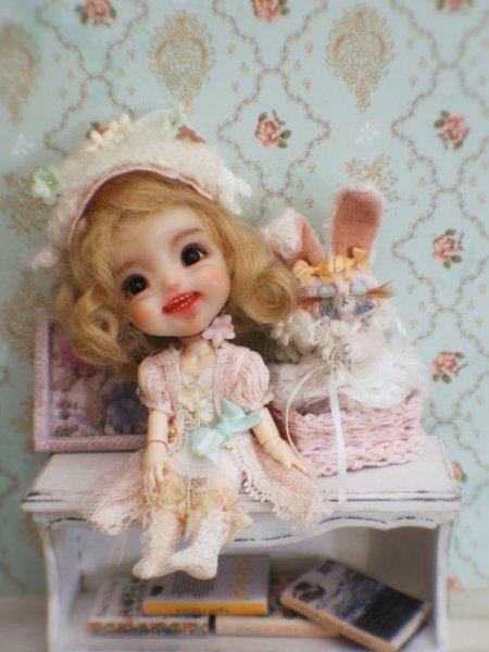 Photo15: warmly kitty flower head band (of The beginning of Dream ) (15)