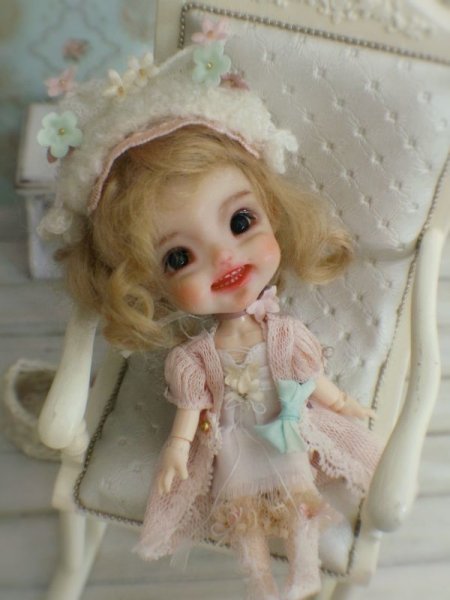 Photo13: warmly kitty flower head band (of The beginning of Dream ) (13)