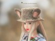 Photo2: Mr rabbit cotton straw hat (2)