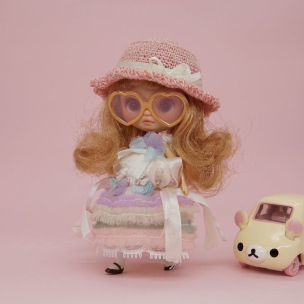 Photo3: pink bowknot hat (3)