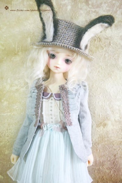 Photo12: Mr rabbit cotton straw hat (12)