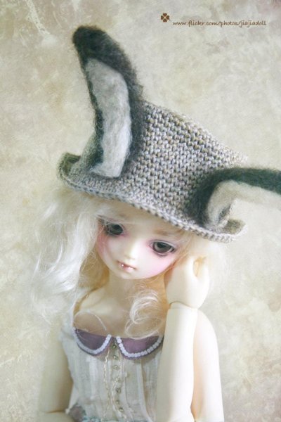 Photo13: Mr rabbit cotton straw hat (13)