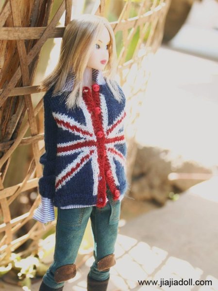 Photo3: Union Jack cardigan (3)