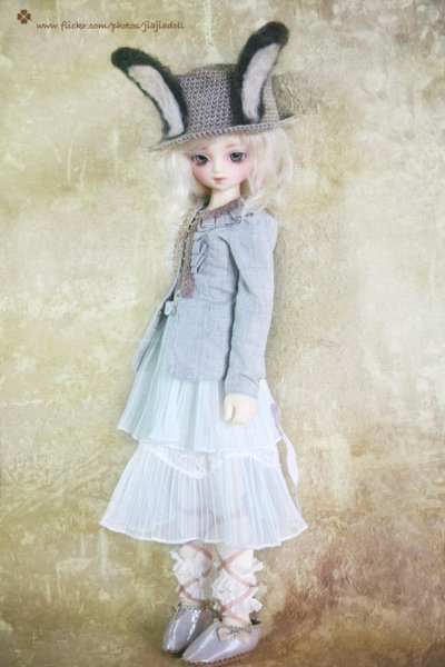 Photo14: Mr rabbit cotton straw hat (14)
