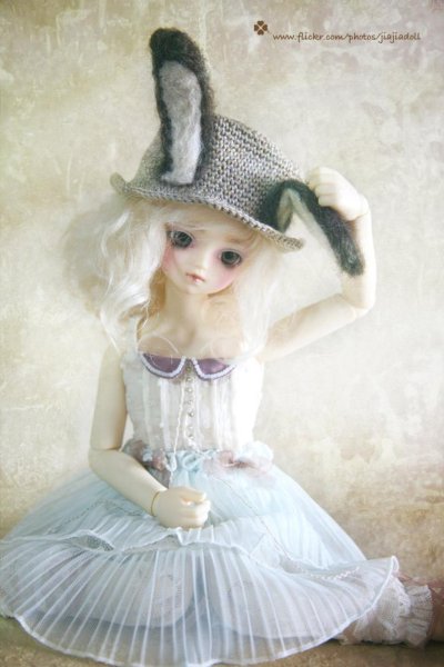 Photo11: Mr rabbit cotton straw hat (11)