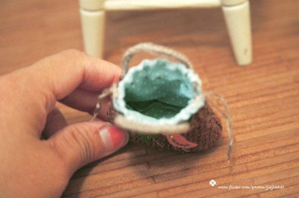 Photo5: coffee bird and clover little bag handbag (5)